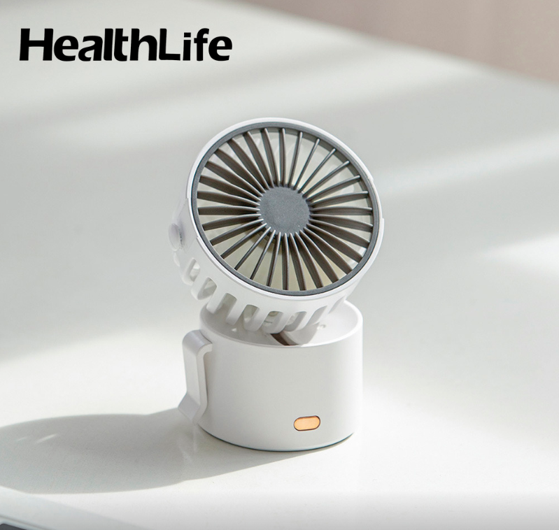 【限時特惠】HealthLife 迷你百變掛脖 USB 隨身風扇