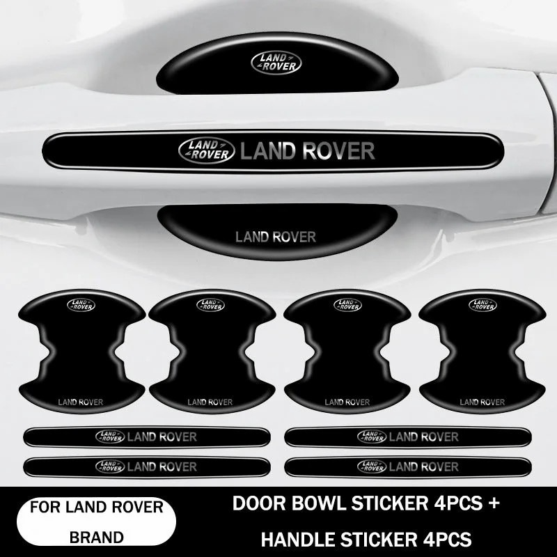 【獨家定制 所有車型】汽車防撞条 門碗/門把手/門邊防撞貼豪華8件套 【獨家定制 所有車型】汽車防撞条 門碗/門把手/門邊防撞貼豪華8件套