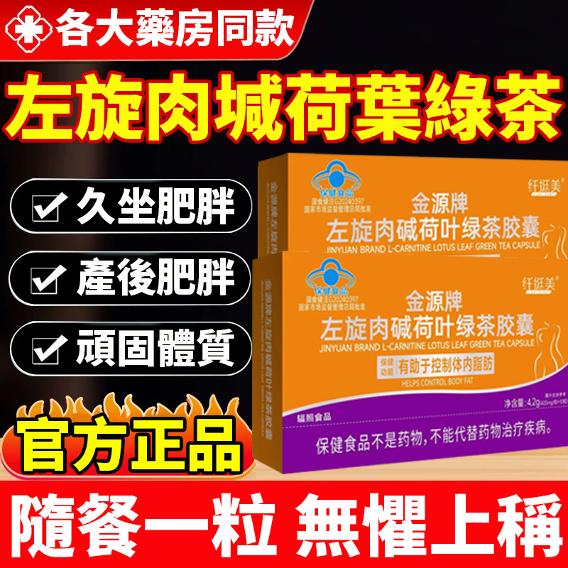 拒絕肥胖，左旋肉鹼荷葉綠茶膠囊輕鬆打造完美身材！科學減肥方法， 讓你快速瘦身不反彈！